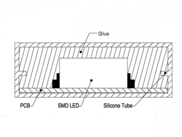 Striscia Flessibile a LED RGB con 60 LED Per Metro SMD 5050