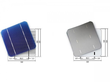 Cella fotovoltaica monocristallina 165W