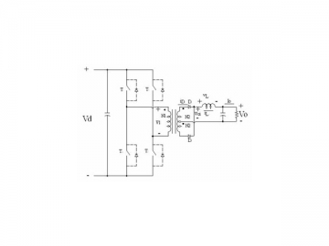 Trasformatore convertitore DC/DC