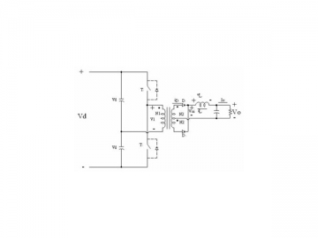 Trasformatore convertitore DC/DC