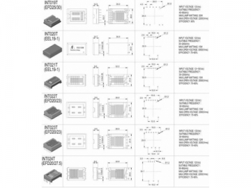 Trasformatore inverter guida CCFL