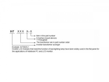 Trasformatore inverter guida CCFL