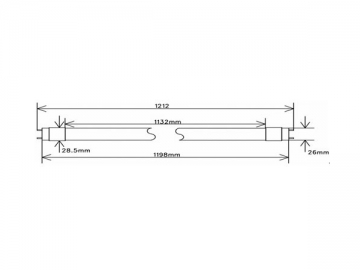 Tubo LED T8 16W