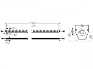 LED a parete SC HWW18-36