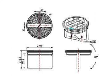 LED a parete SC-SD03-RGB