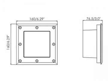 Luce LED per pavimenti