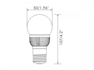 Bulbo LED QP01 5W