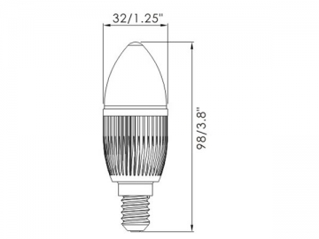 Bulbo LED QP03 3W