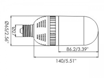 Bulbo LED G4 in capsule