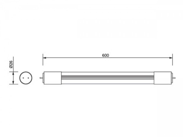 Tubo LED T8