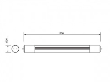 Tubo LED T8