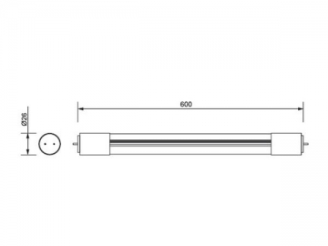 Tubo LED T8