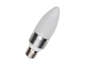 Luce LED a candela con rivestimento ghiaccio E14