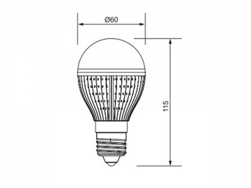 Lampadina LED SMD 5630