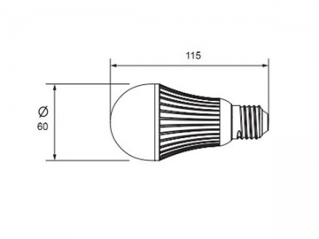 Lampadina LED COB