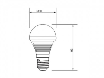 Lampadina LED 3W