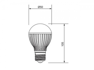 Lampadina LED 3W