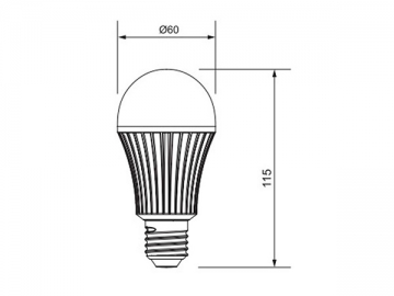 Lampadina LED 5W