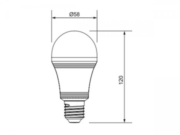 Lampadina LED 5W