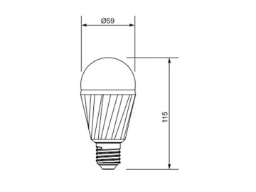 Lampadina LED 5W