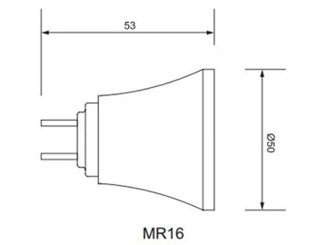 Faretto LED a incasso MR16