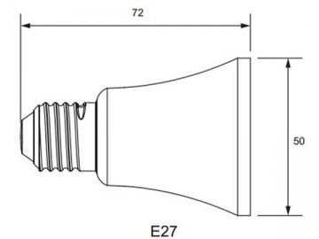 Faretto LED a incasso E14