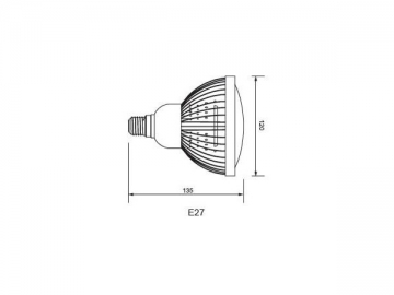 Faretto LED a incasso IP40