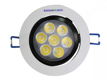 Luce LED a incasso con rivestimento trasparente