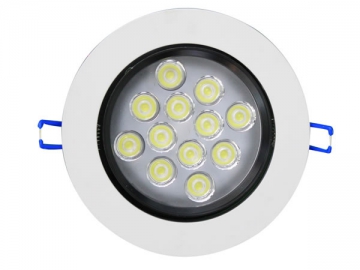 Luce LED a incasso con rivestimento trasparente