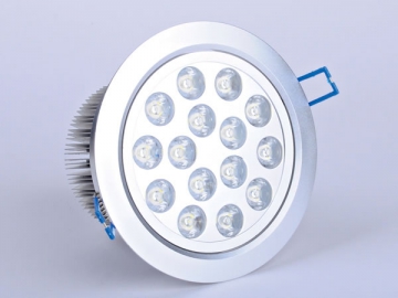 Luce LED a incasso con rivestimento trasparente