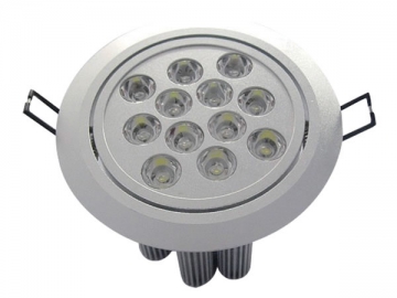 Luce LED a incasso con rivestimento trasparente