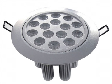 Luce LED a incasso con rivestimento trasparente