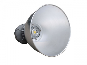 Lampada LED industriale ad alta potenza integrata con paralume