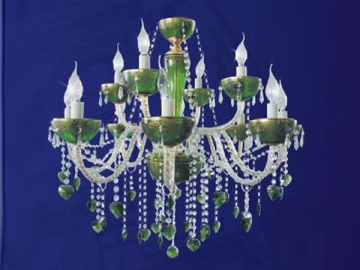 Candelabro LED in cristallo