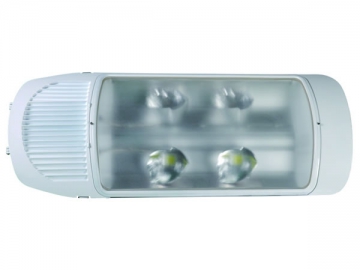 Lampione LED integrato