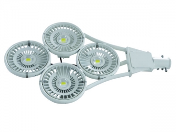 Lampione LED integrato