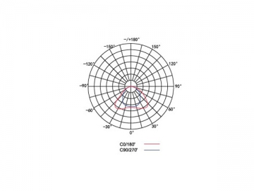 Lampione LED integrato