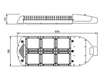 Modulo lampione LED