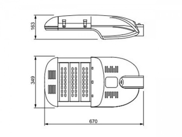 Modulo lampione LED