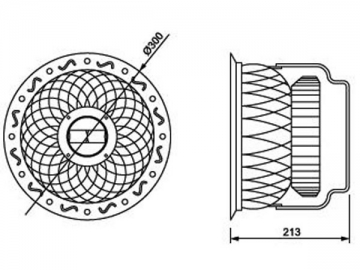 Luce LED per tunnel integrata