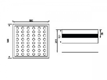 Luce LED di proiezione