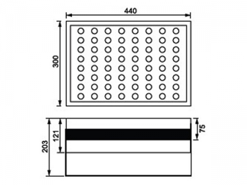 Luce LED di proiezione