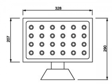 Luce LED di proiezione