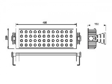 Luce LED di proiezione