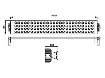 Luce LED di proiezione