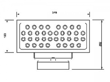 Luce LED di proiezione