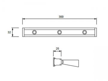 LED a parete ad alta efficienza