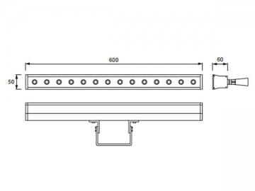 LED a parete ad alta efficienza