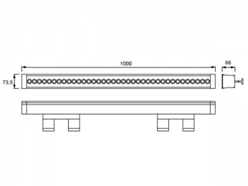 LED a parete ad alta efficienza