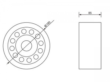 Luce LED subacquea ad alta efficienza